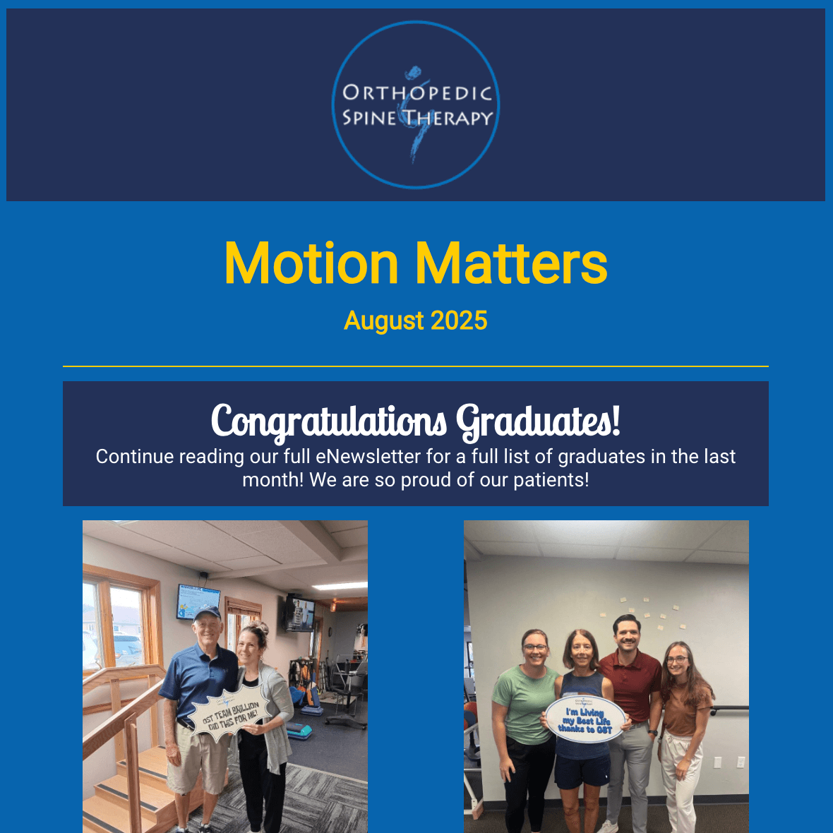 August 2025 Newsletter