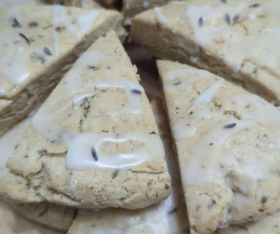 Lemon Lavender Scones