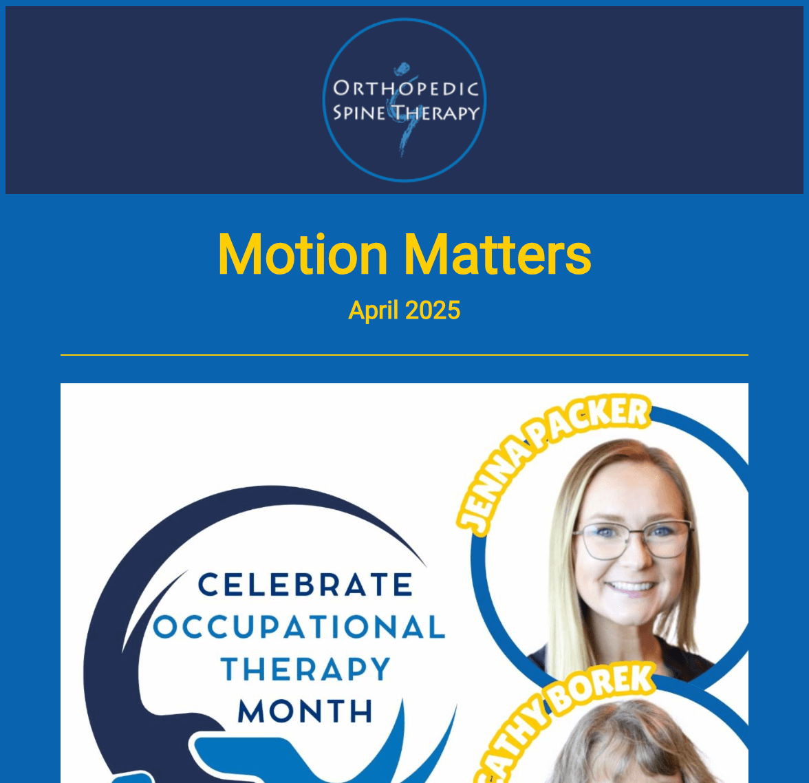 April 2025 Newsletter