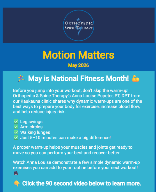 May 2026 Newsletter